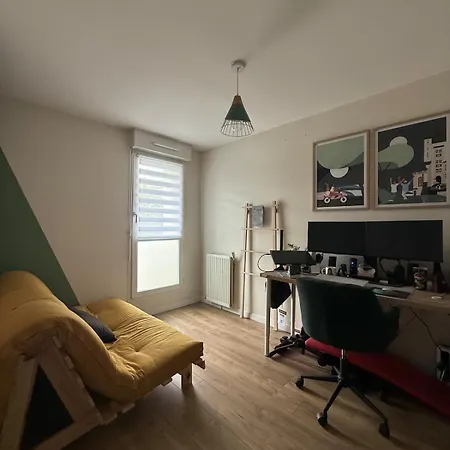 T3 Chartrons 4 Pers Terrasse Sud Et Parking Privé Appartement *