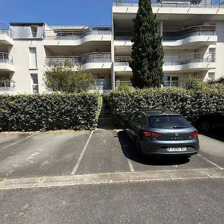 T3 Chartrons 4 Pers Terrasse Sud Et Parking Prive דירה *